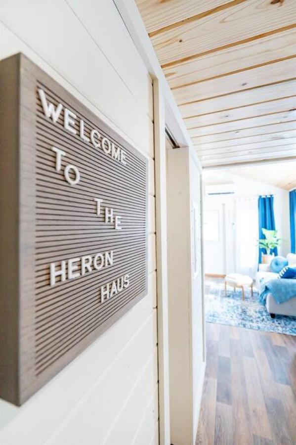 4 Heron Haus, Luxury Tiny House, Pet Friendly, Mins To Downtown Guntersville Exteriör bild